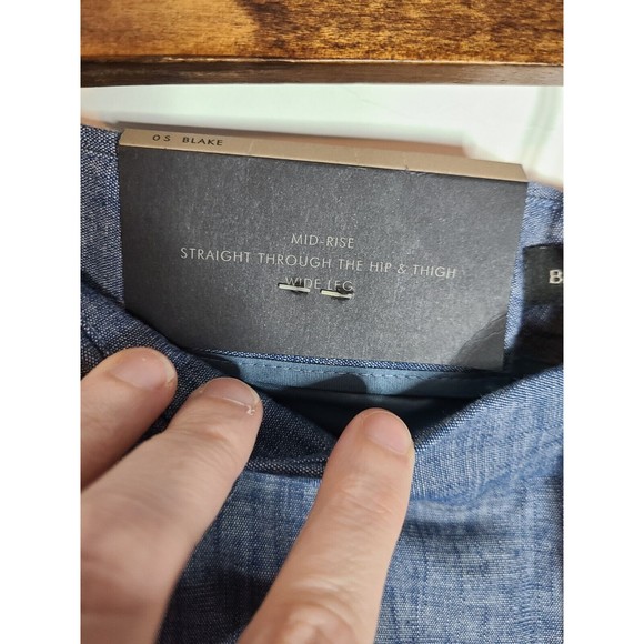 NWT Banana Republic Blake Blue Ankle Pant Womens 0 Short - Picture 3 of 8